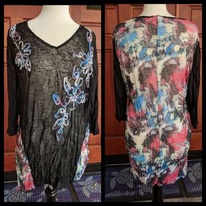 *5 For $25* Sheer Tunic Top